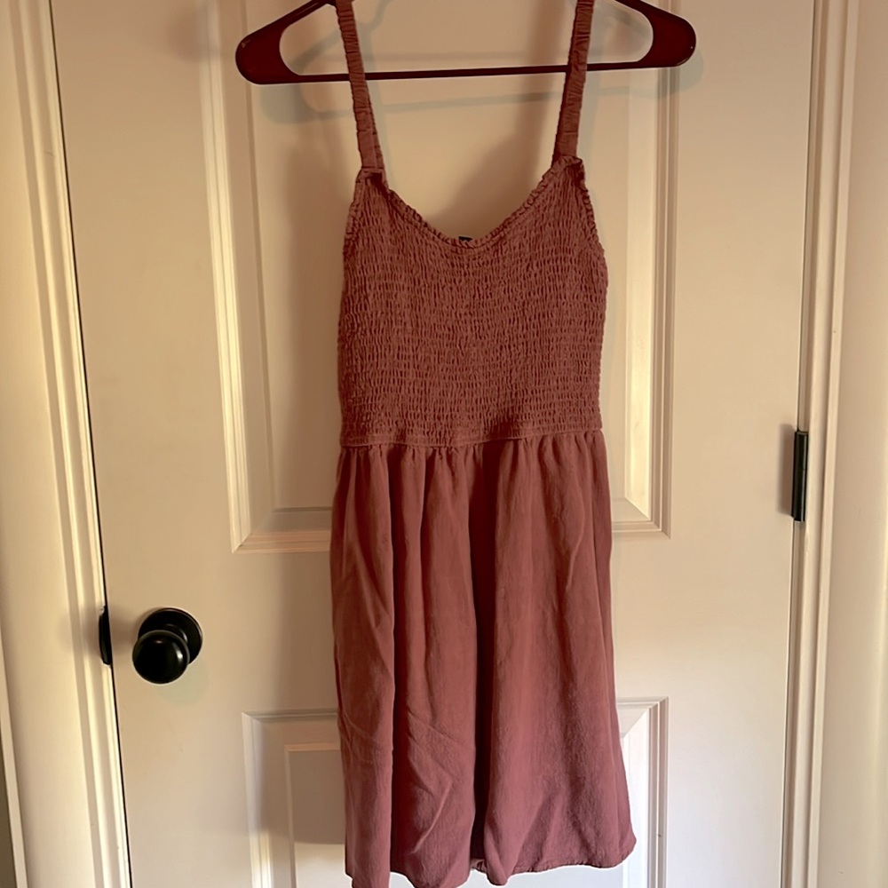 Wishlist Size Large Mauve Sundress with Cutout back